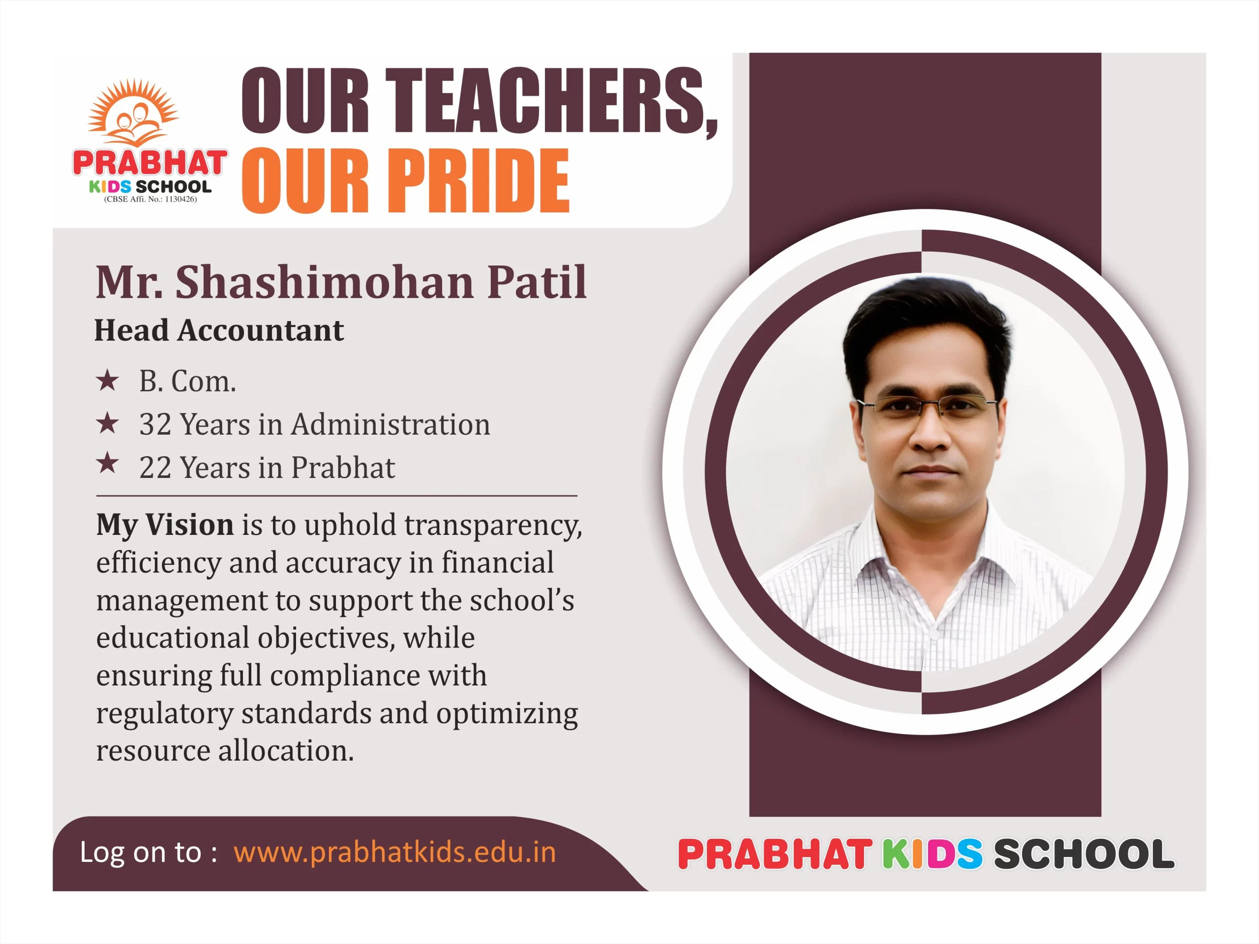 Profile of Mr. Mohd. Asif (Senior Co-ordinator)